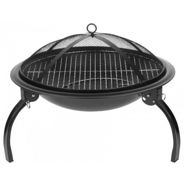 11759623_big.jpg Gratar gradina, grill rotund, metal, 54x25 cm, Homefire BBQ - imagine 1