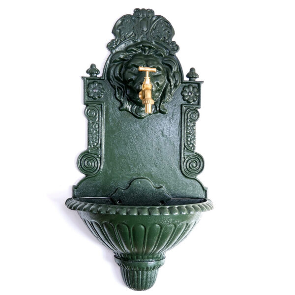 Chiuveta metalica de gradina, 41x21x76 cm - imagine 1