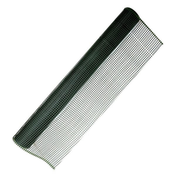 Plasa pentru gard, plastic, 300 g/m2, verde, 10x10 mm, 50x1 m - imagine 1