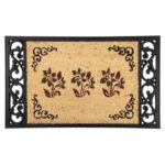 Covoras intrare, PVC, 75x45 cm, Country