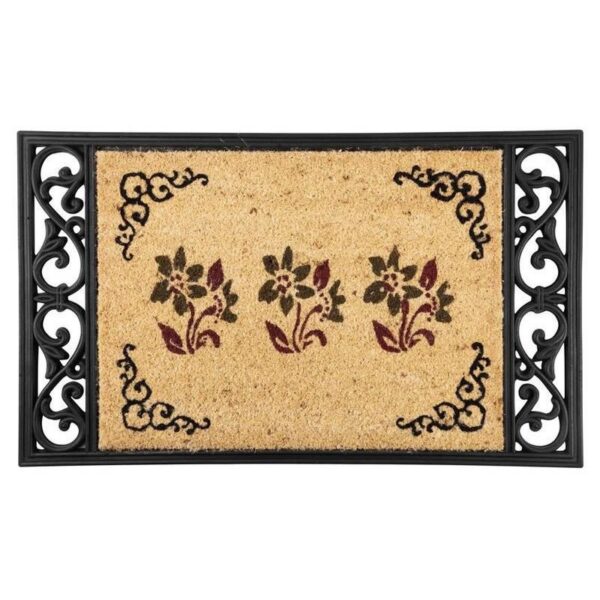 Covoras intrare, PVC, 75x45 cm, Country - imagine 1