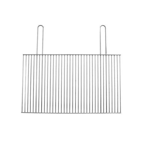 11759971_big.jpg Grill, pentru gratar, dreptunghiular, cromat, metalic, 85x40 cm - imagine 1