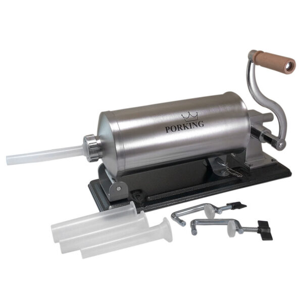Masina orizontala de umplut carnati, inox, 4 kg - imagine 1