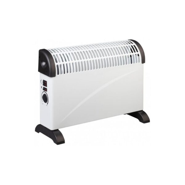 Incalzitor convector electric cu ventilator, 3 trepte putere, 750/1250/2000 W, 230V, termostat, Strend Pro - imagine 1