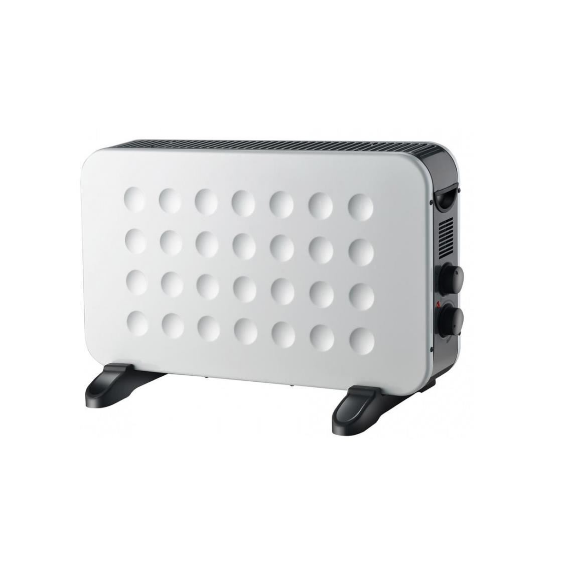 11760090_big.jpg Incalzitor convector electric cu ventilator, 1250/2000 W, 230V, termostat, Strend Pro - imagine 1