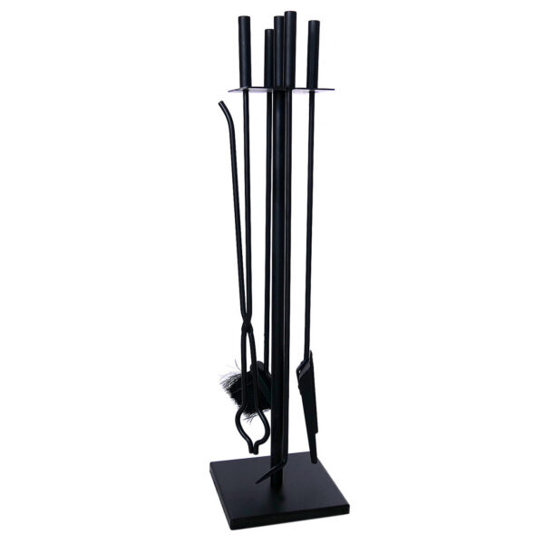 11760169_big.jpg Set accesorii semineu, suport cu 4 piese, 81 cm - imagine 1
