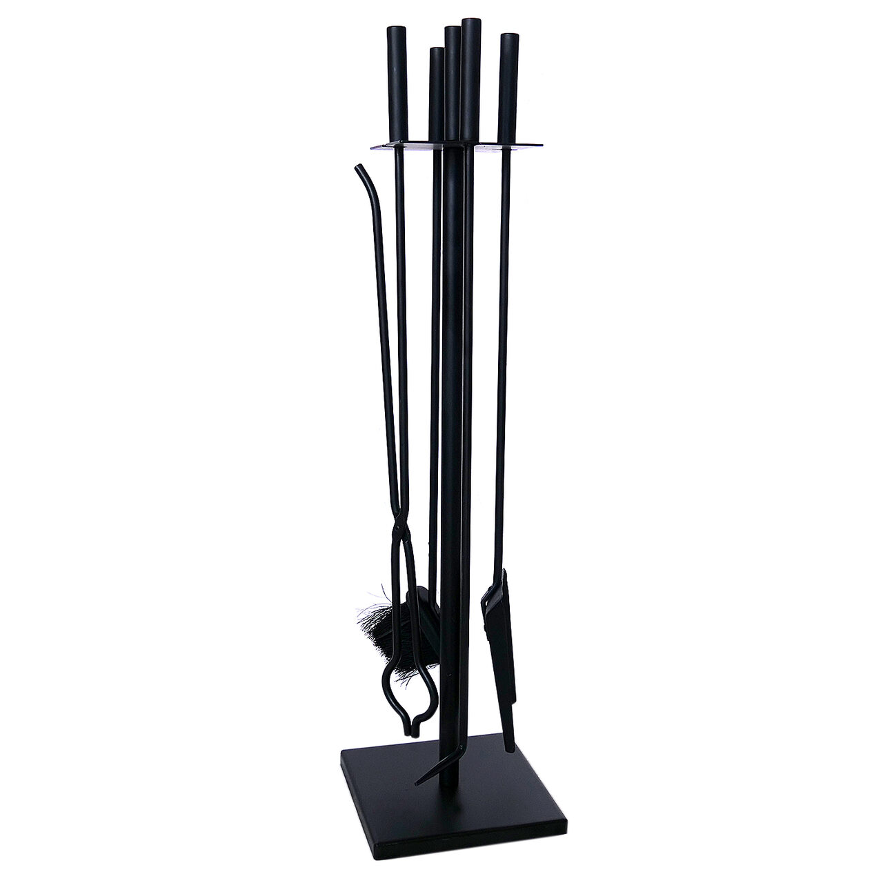 11760169_big.jpg Set accesorii semineu, suport cu 4 piese, 81 cm - imagine 1