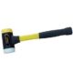 Ciocan cauciuc, plastic, maner fibra, 900 g, Strend Pro
