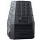 Compostor de gradina, 850 L, negru, Evoblack