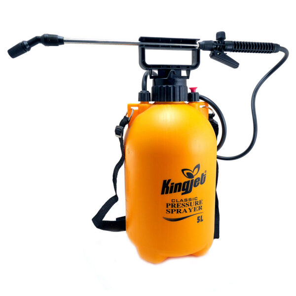Pulverizator gradina, pompa de stropit, vermorel, manual, pentru umar, 5 L, Kingjet - imagine 1