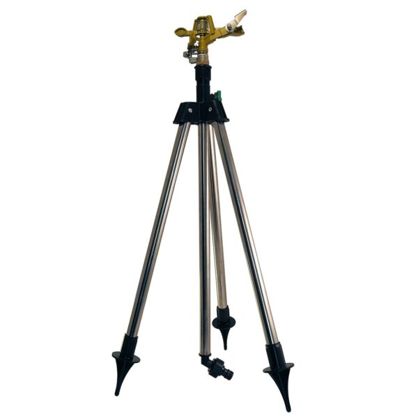 11760873_big.jpg Aspersor pulsatoriu, zincat, cu trepied telescopic, 550-905 mm - imagine 1