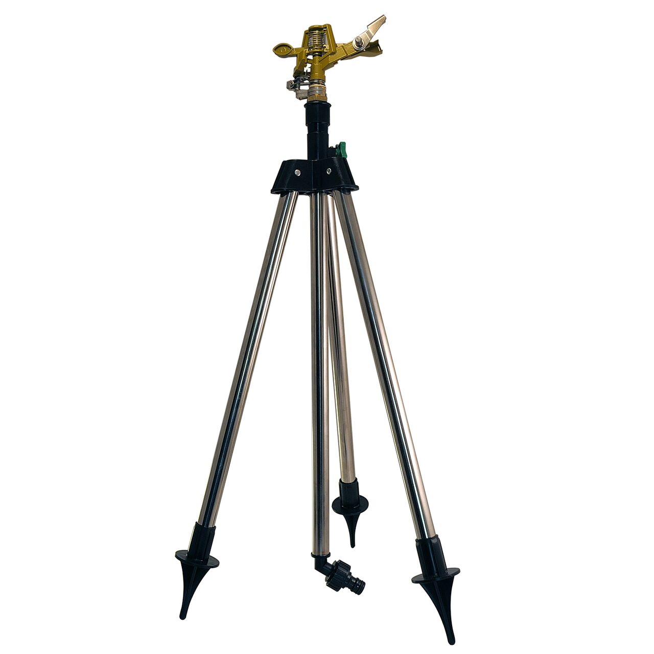 11760873_big.jpg Aspersor pulsatoriu, zincat, cu trepied telescopic, 550-905 mm - imagine 1