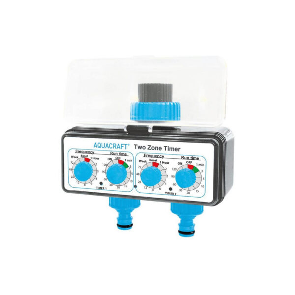 Distribuitor apa cu timer 2 zone 3/4" 2xAA - imagine 1