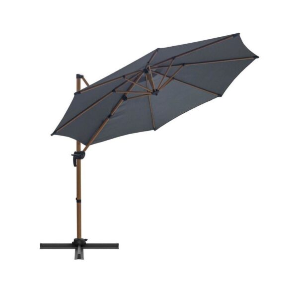 Umbrela gradina/terasa, cu articulatie, antracit, 300 cm, Roma - imagine 1