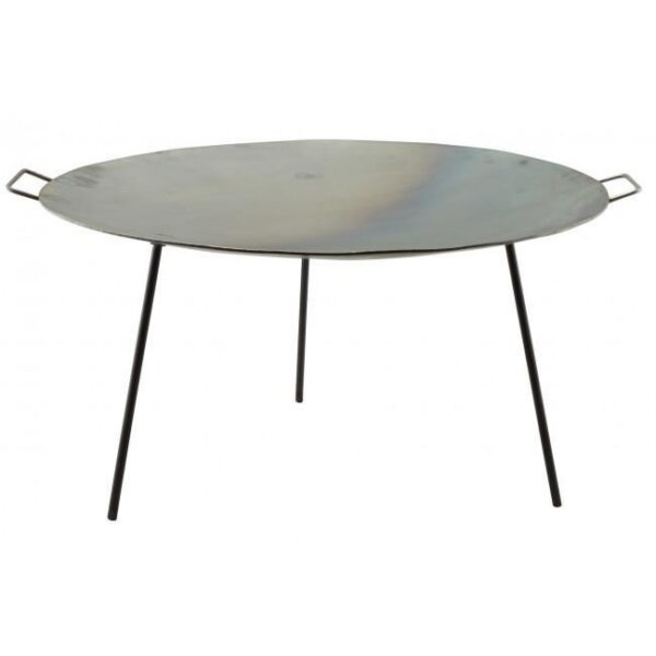 Disc pentru gratar, metalic, cu picioare, 60.5x32.3 cm, Perfect Home - imagine 1