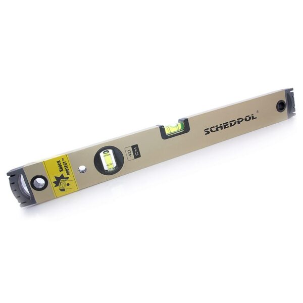 Nivela LUX profesionala 2 bule 60 cm, bula orizontala ochi de peste - imagine 1