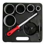 Carote diamantate, set 5 buc, 33-83 mm, Strend Pro