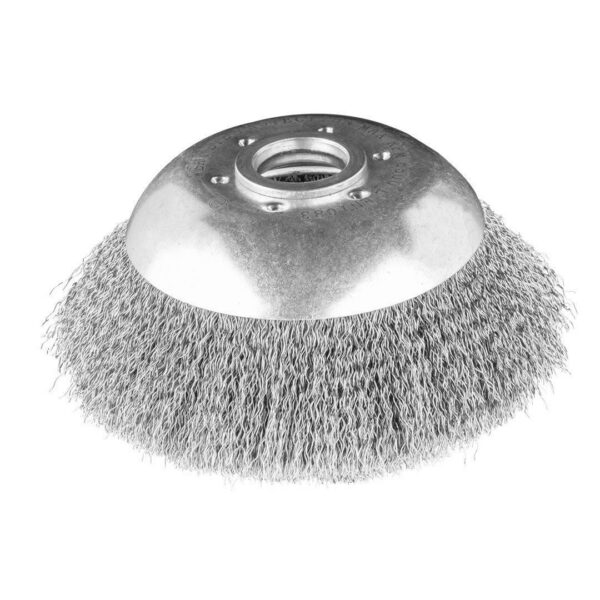 Perie sarma, circulara, pentru motocoasa/trimmer, otel, 150x25.4 mm, Graphite - imagine 1