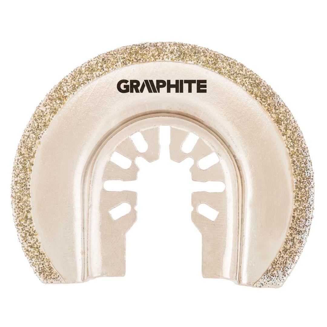 11762116_big.jpg Panza/lama fierastrau, pentru multifunctional, HCS diamantat, pentru ceramica, 65 mm, Graphite - imagine 1