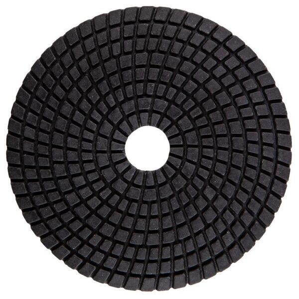 Discheta diamantata, lustruit/slefuit, umed/uscat, flexibila, K50, 125 mm, Graphite - imagine 1