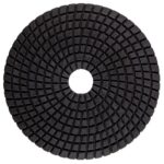 Discheta diamantata, lustruit/slefuit, umed/uscat, flexibila, K100, 125 mm, Graphite