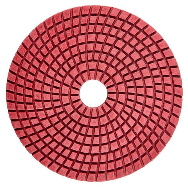 Discheta diamantata, lustruit/slefuit, umed/uscat, flexibila, K200, 125 mm, Graphite - imagine 1