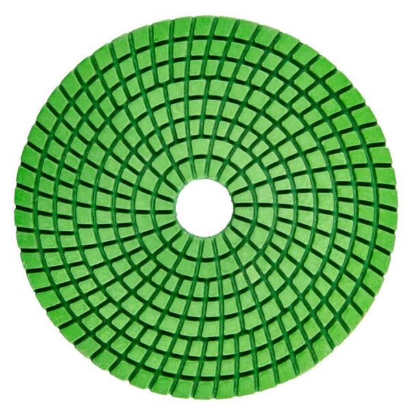 Discheta diamantata, lustruit/slefuit, umed/uscat, flexibila, K3000, 125 mm, Graphite - imagine 1