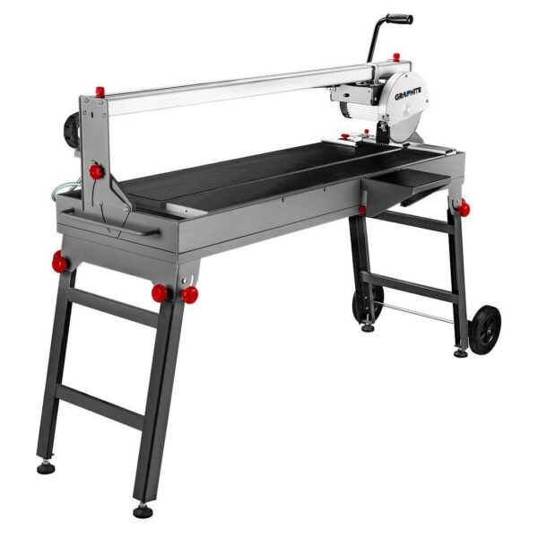 Masina de taiat gresie si faianta, electrica, 1200 W, 250x25.4 mm, 1100 mm, Graphite - imagine 1
