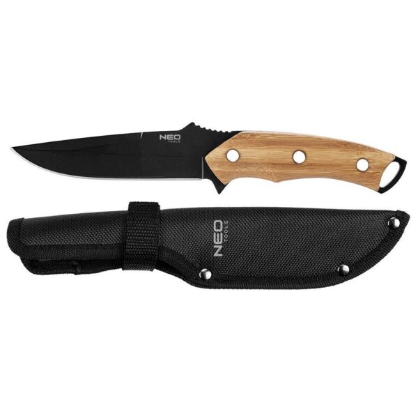 Cutit tactic, cu teaca, model Survival, 25 cm, NEO - imagine 1