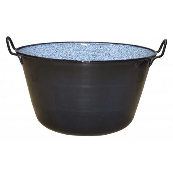 11762611_big.jpg Ceaun emailat, caldare cu manere, 100 L, Perfect Home - imagine 1