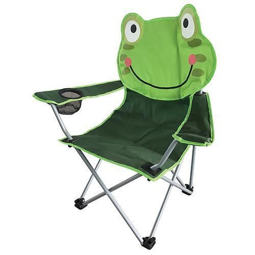 11762934_big.jpg Scaun pliabil gradina, camping, pescuit, pentru copii, model broasca, max 60 kg, 35x35x55 cm - imagine 1