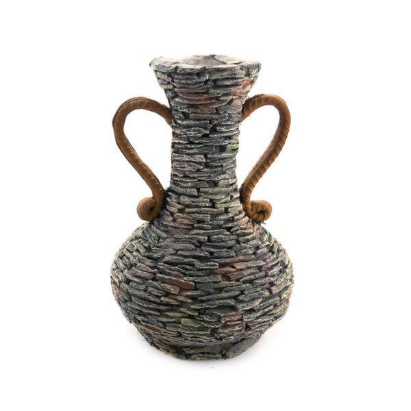 Decoratiune gradina, ceramica, ghiveci, 27x27x40 cm - imagine 1