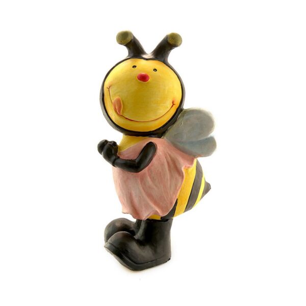Decoratiune gradina, ceramica, albinuta, 27x23x49 cm - imagine 1
