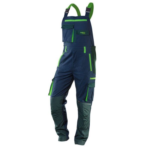 Pantaloni de lucru cu pieptar, salopeta, model Premium, marimea M/50 , NEO - imagine 1