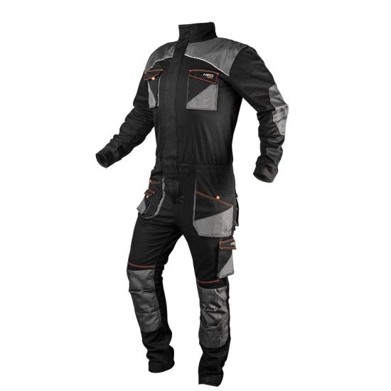 11763651_PRODUCT.jpg Salopeta de lucru slim fit, model HD, marimea S/48, NEO - imagine 1