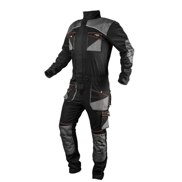 Salopeta de lucru slim fit, model HD, marimea XXL/56, NEO - imagine 2