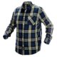 Camasa de lucru bumbac, albastru-verde-negru, model Camo, marimea L/52, NEO