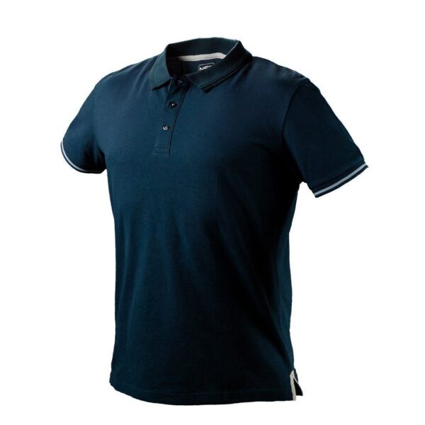 Tricou polo maneca scurta, model Denim, marimea XXL/56, NEO - imagine 2