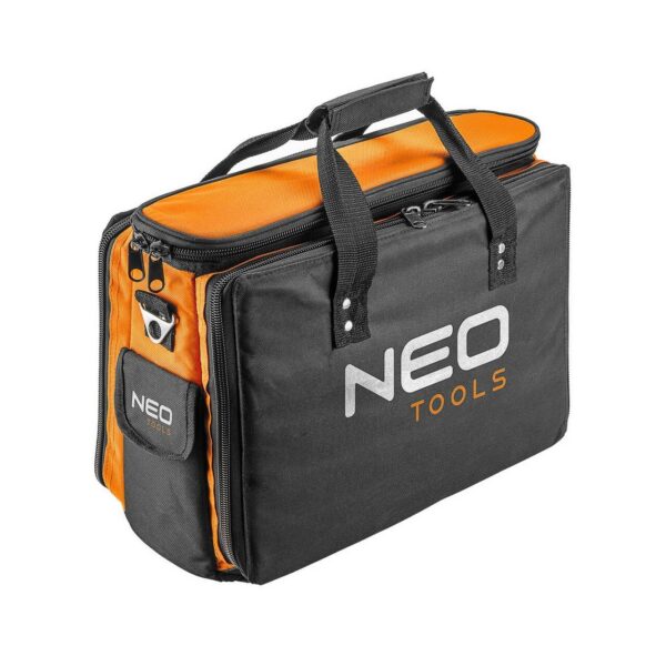 Geanta scule, cu manere si curea transport, 19 buzunare, 44x20x33 cm, NEO - imagine 1