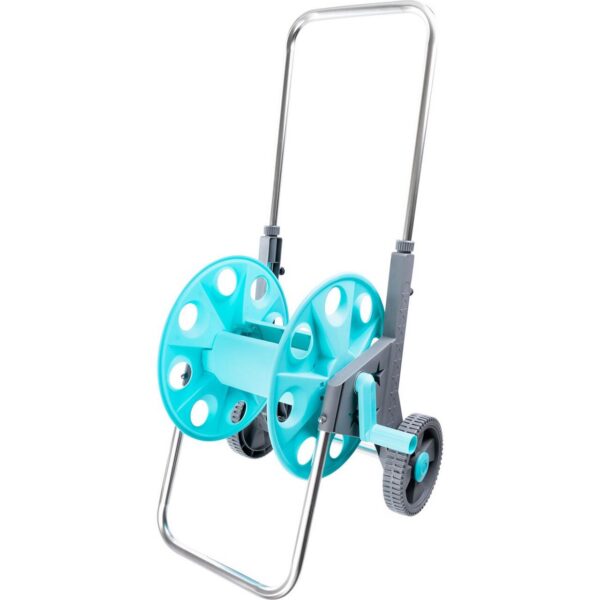 Carucior pentru furtun gradina, plastic, telescopic, 1/2", 60 m, Richmann  - imagine 1