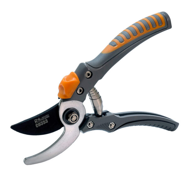 Foarfeca gradina, tip bypass, profesionala, teflon, otel japonez SK5, 20 cm, Richmann Exclusive - imagine 1