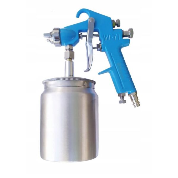 Pistol de vopsit, vas inferior, metalic, 1/4", 5 bar, 0.6 L, 1.5 mm, Richmann - imagine 1