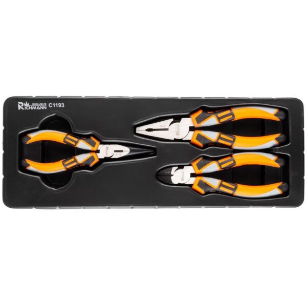 Set clesti, sertar TIP A (385x150 mm) pentru dulap mobil, 160-180 mm, 3 buc, RICHMANN EXCLUSIVE - imagine 1