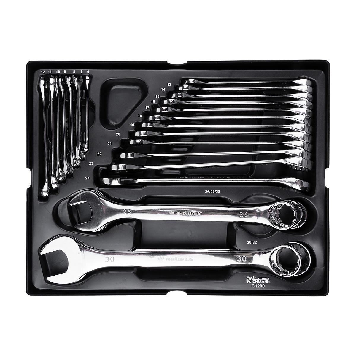 11764922_big.jpg Set chei combinate, sertar TIP B (385x290 mm) pentru dulap mobil, 6-32 mm, 24 buc, RICHMANN EXCLUSIVE - imagine 1