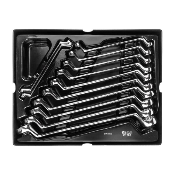 Set chei inelare cotite, sertar TIP B (385x290 mm) pentru dulap mobil, 6-32 mm, 12 buc, RICHMANN EXCLUSIVE - imagine 1