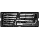Set chei tubulare TIP L, sertar TIP A (385x150 mm) pentru dulap mobil, 6-19 mm, 10 buc, RICHMANN EXCLUSIVE