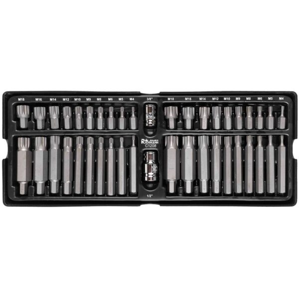 Set varfuri diverse, sertar TIP A (385x150 mm) pentru dulap mobil, 42 buc, RICHMANN EXCLUSIVE - imagine 1