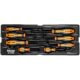 Set surubelnite late si cruce, sertar TIP A (385x150 mm) pentru dulap mobil, PH0-2, 3-6 mm, 45-100 mm, 8 buc, RICHMANN EXCLUSIVE