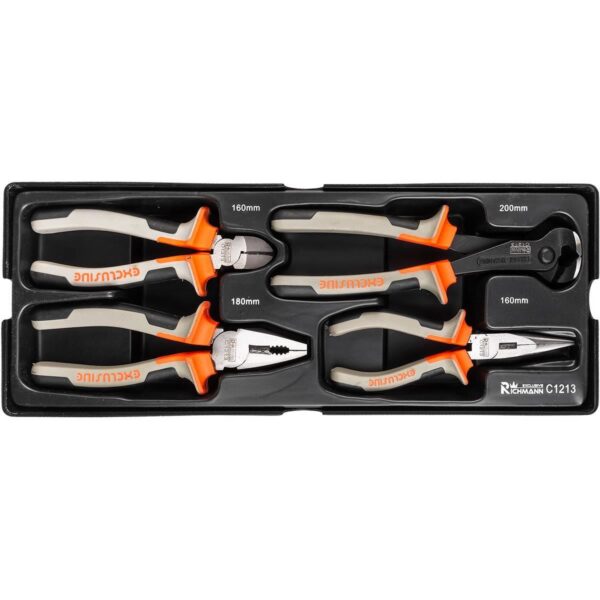 Set clesti, sertar TIP A (385x150 mm) pentru dulap mobil, 160-200 mm, 4 buc, RICHMANN EXCLUSIVE - imagine 1