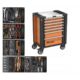 Dulap mobil pentru unelte, 7 sertare, 725x927x465 mm, contine 14 seturi de unelte, 268 elemente, RICHMANN EXCLUSIVE